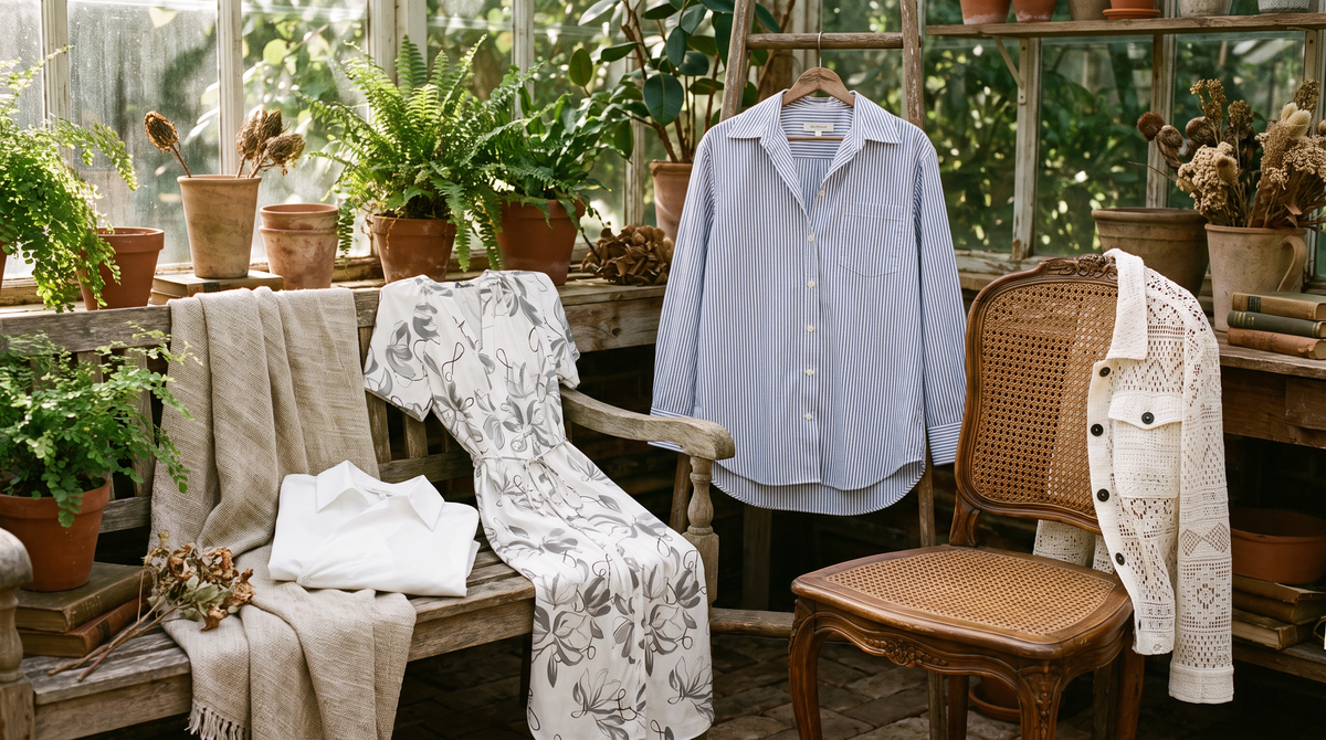 Crop, Knot, or Tuck: How to Wear a Button Up Shirt This Fall