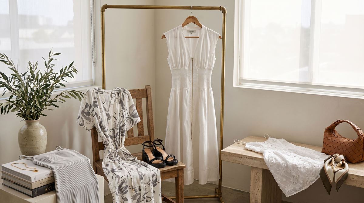 The Shirt Dress Trick That Finally Answers How to Dress Up a Shirt for Fall