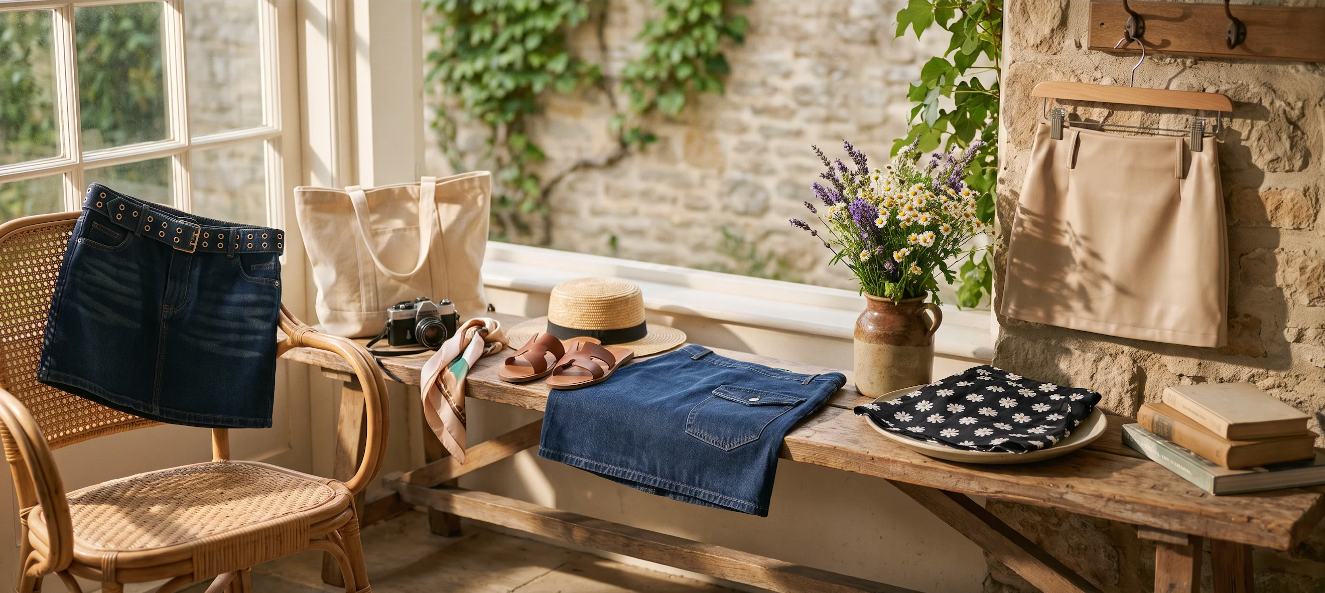 Pack One, Wear Five: The Mini Skirt Doing All the Work on Your Next Weekend Getaway