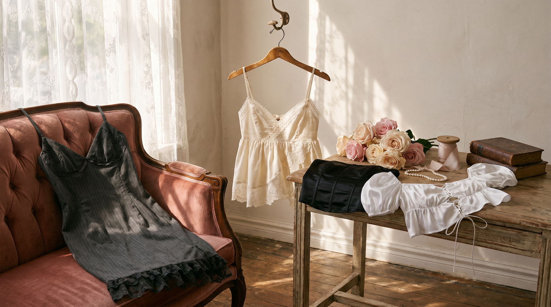 The Coquette Edit: Bow, Lace, Ribbon, Milkmaid, Babydoll, Corset Style Taking Over Right Now