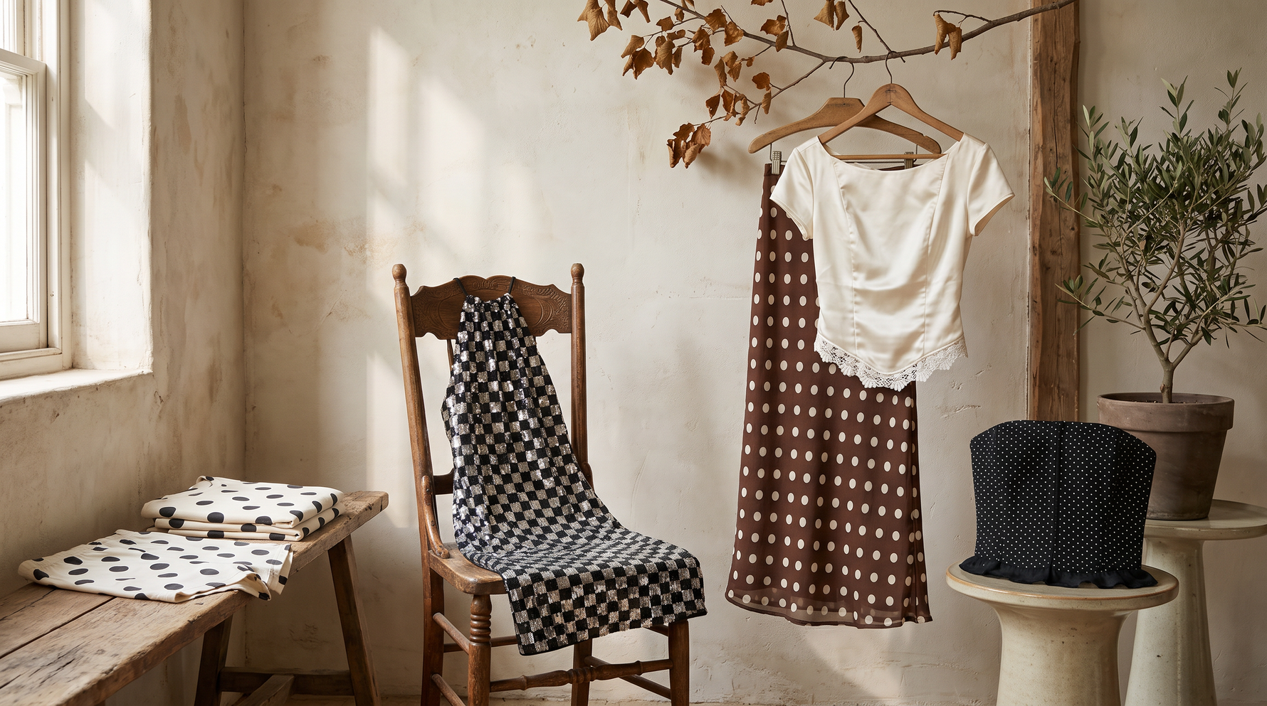 Connect The Dots: Why Polka Dot Is Fall 2026's Most Playful Print Statement