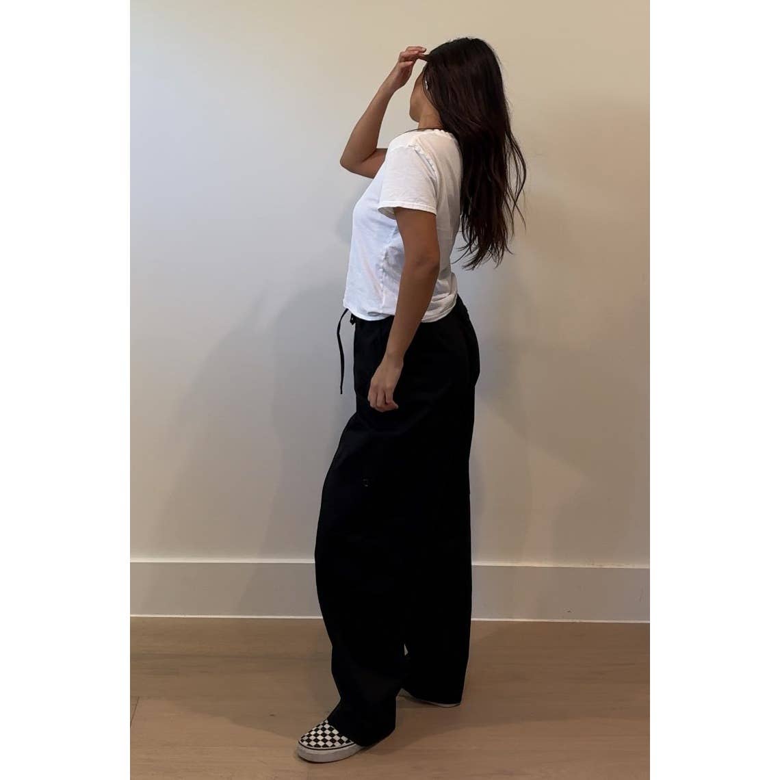 Cotton Balloon Cargo Pants