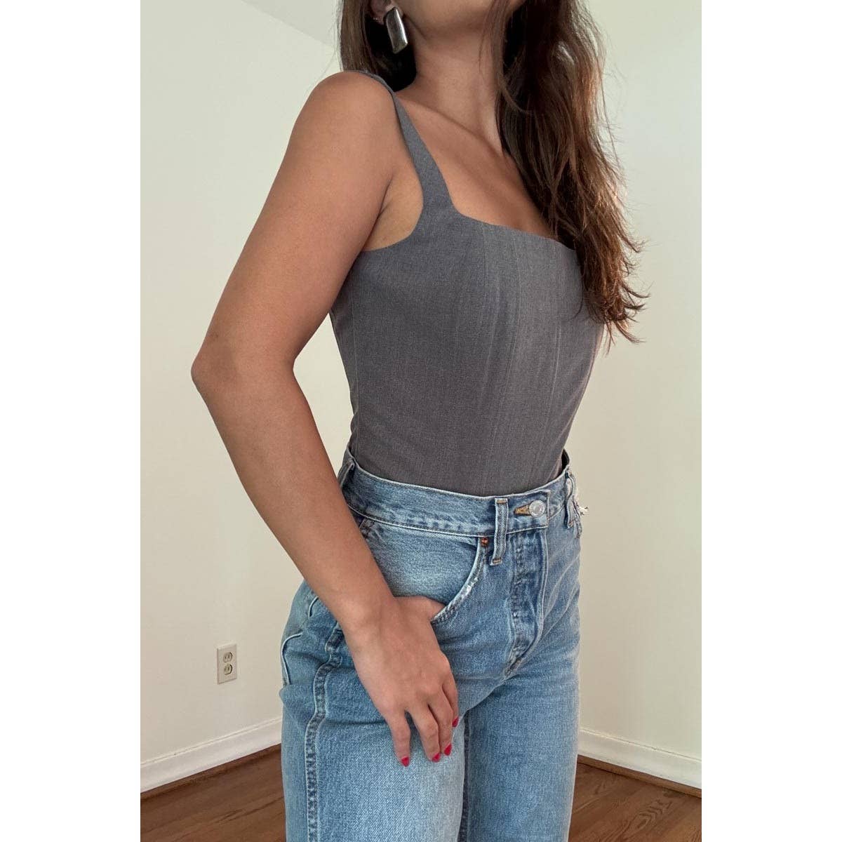 Suiting Stretchy Fitted Top