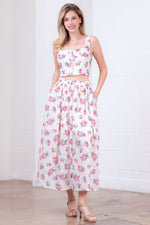 Ivory Pink Multi