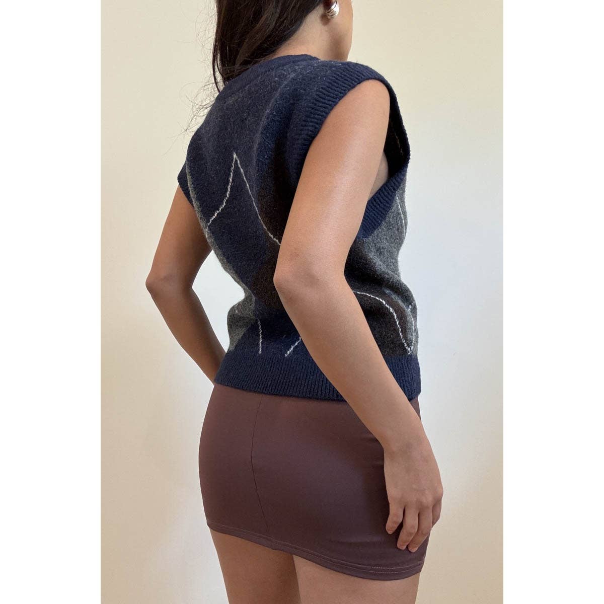 MICRO MINI STRETCH SKIRT WITH BUILT IN SHORT