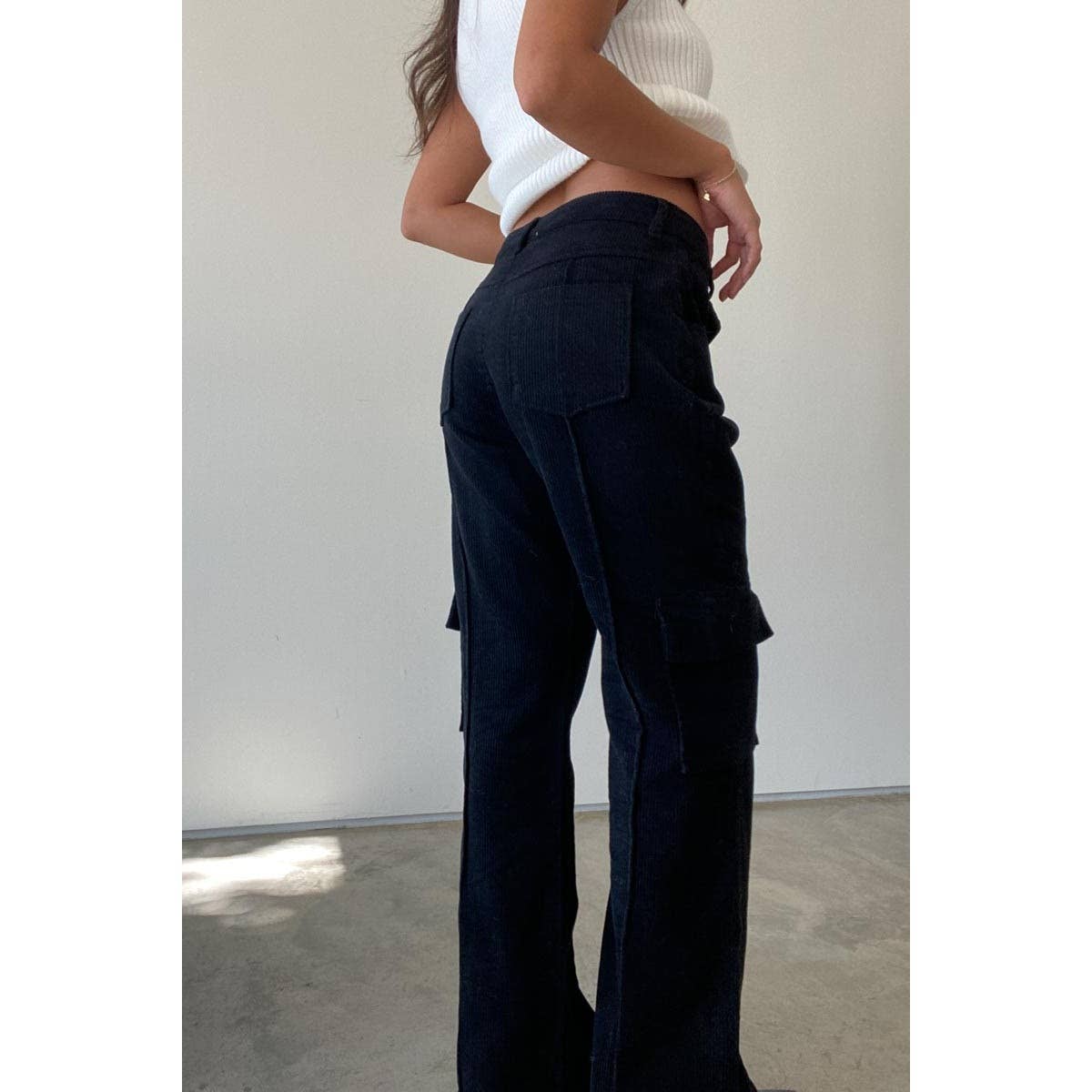Corduroy Cargo Pants