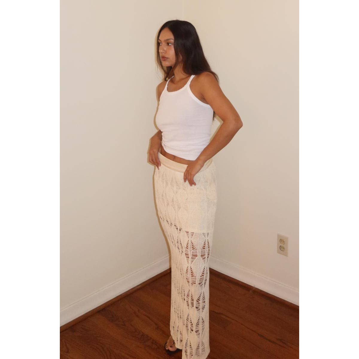 Crochet Knit Skirt