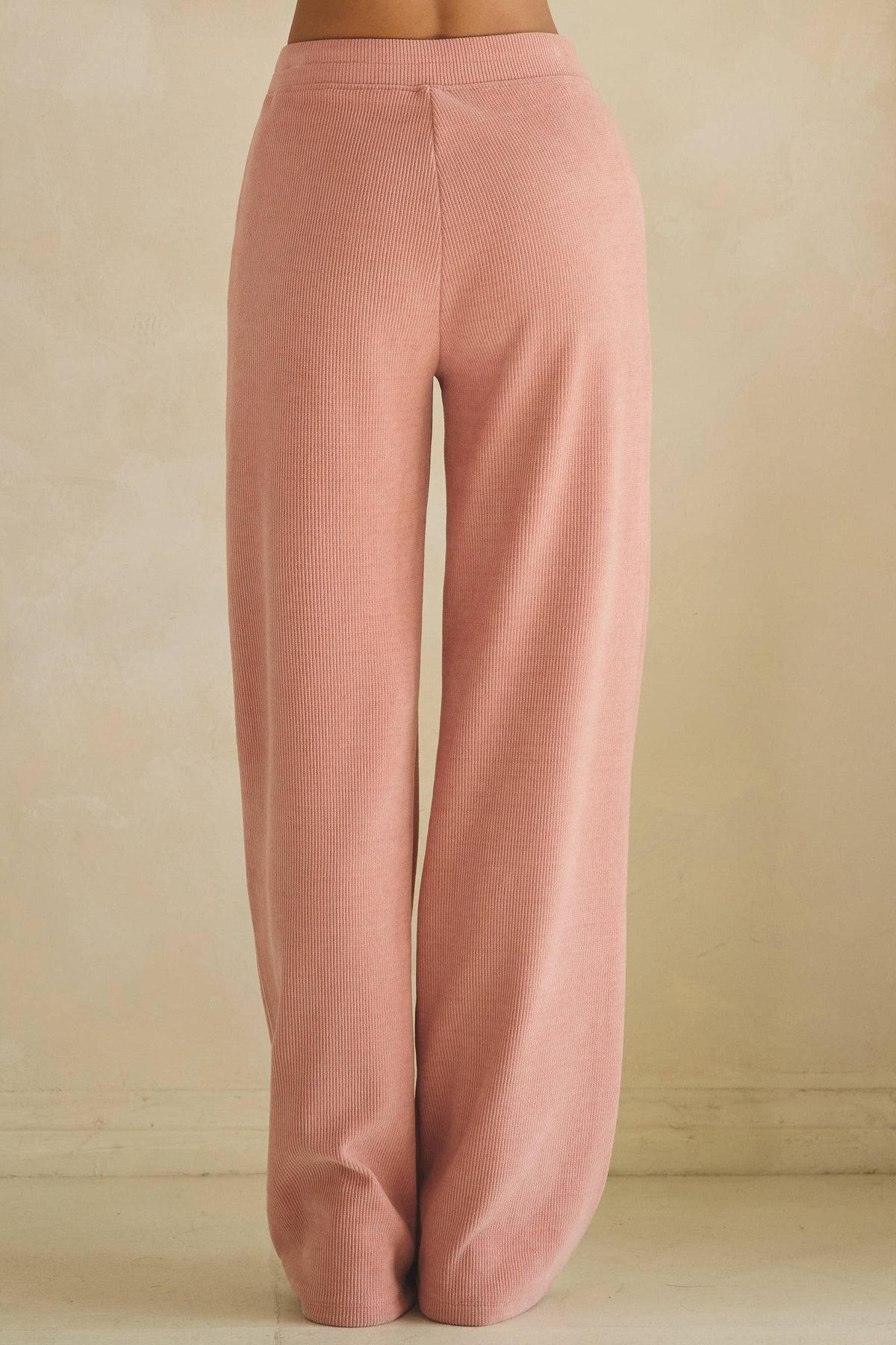 God Works Miracles Wide-Leg Corduroy Pants