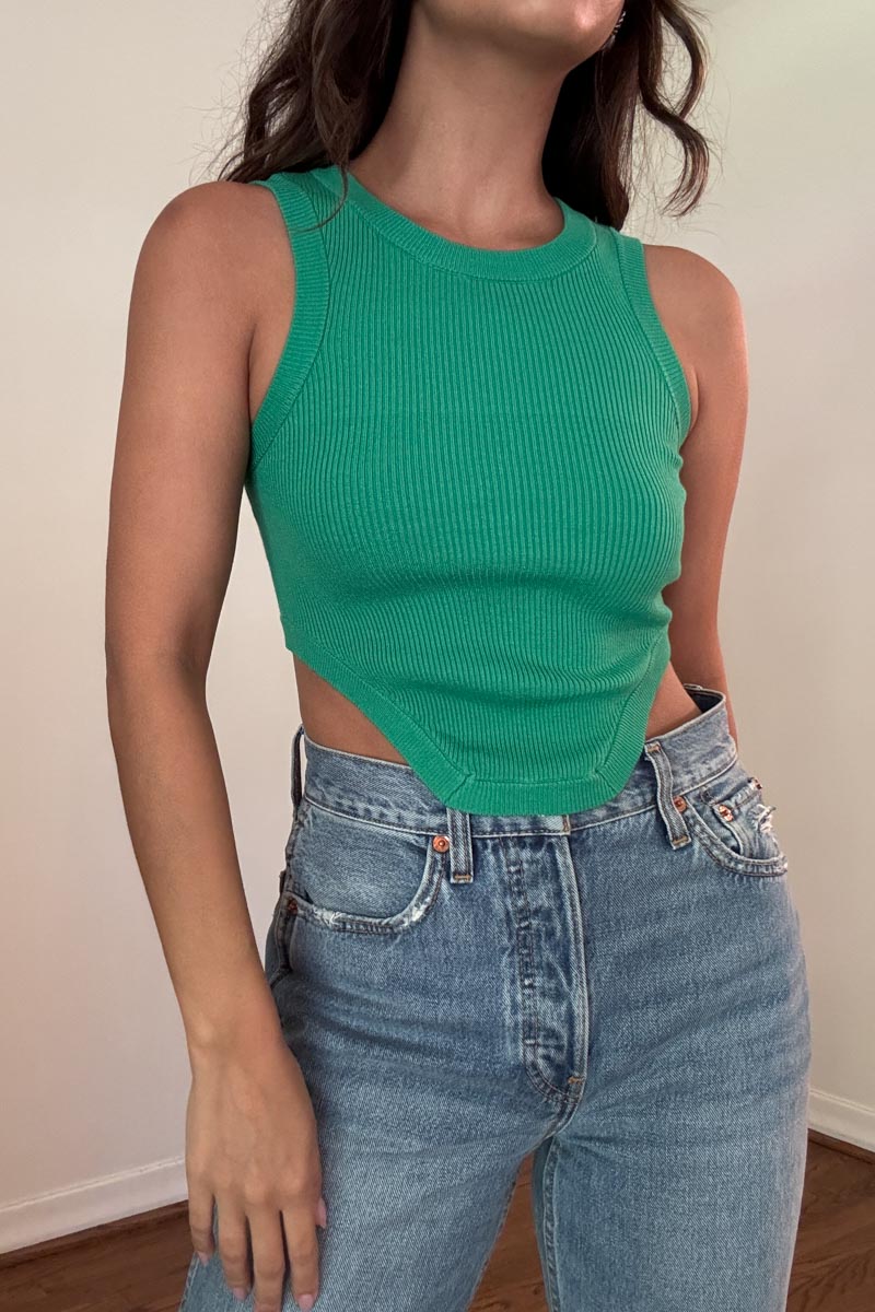 Knit Crop Top
