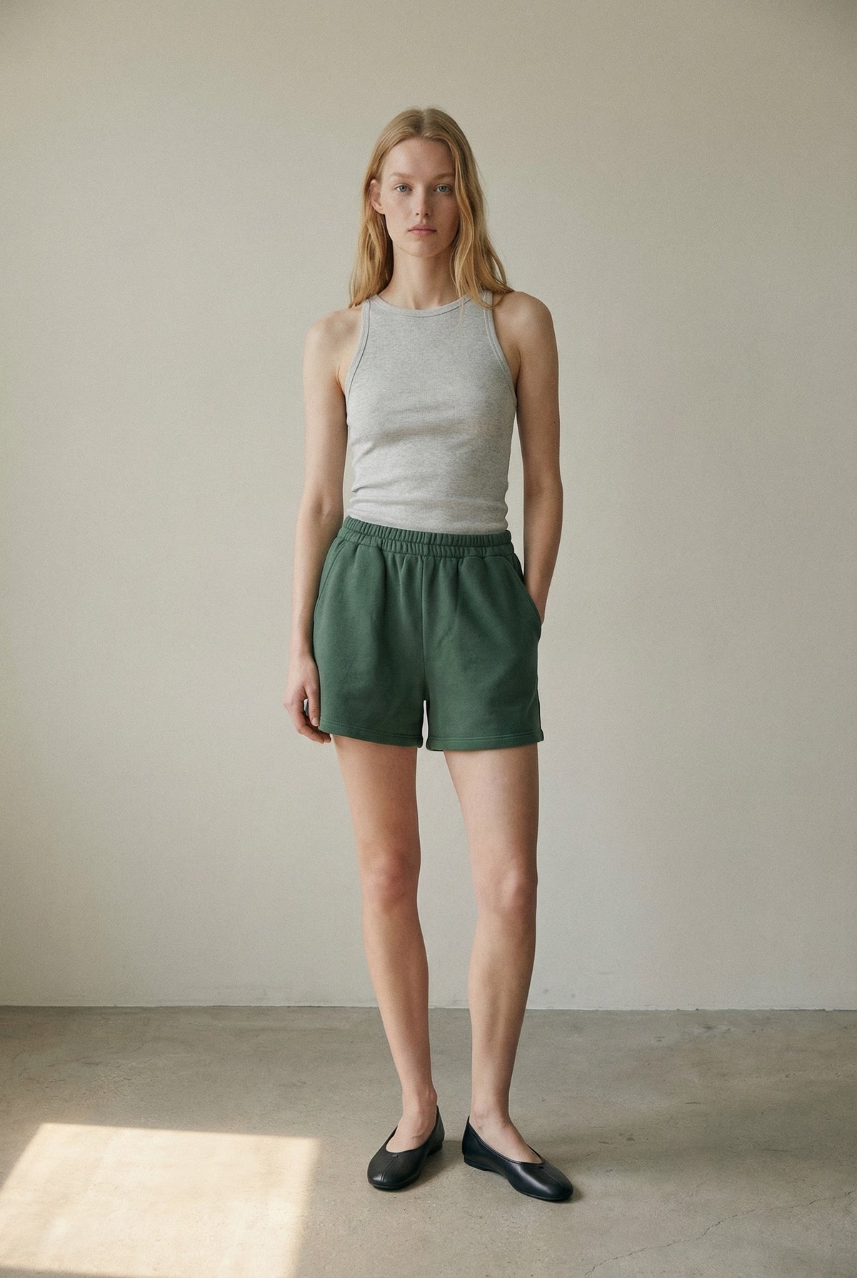 Back Pocket Detail Short