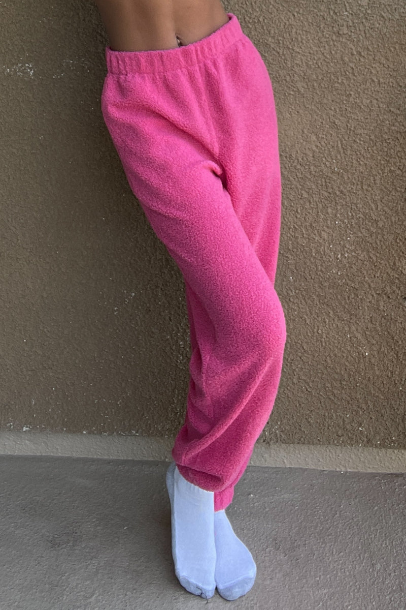 Teddy Fleece Sweatpants