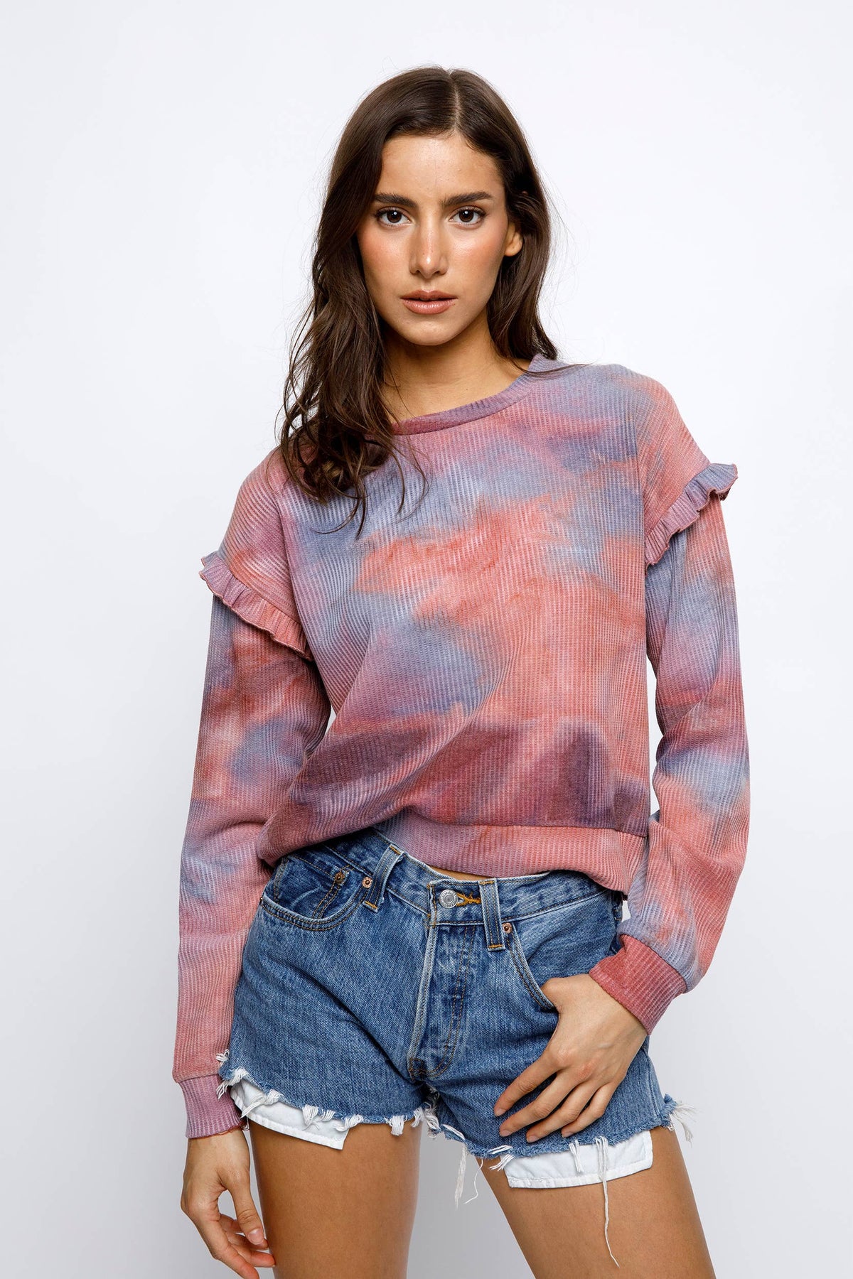 Purple Multi Tie Dye