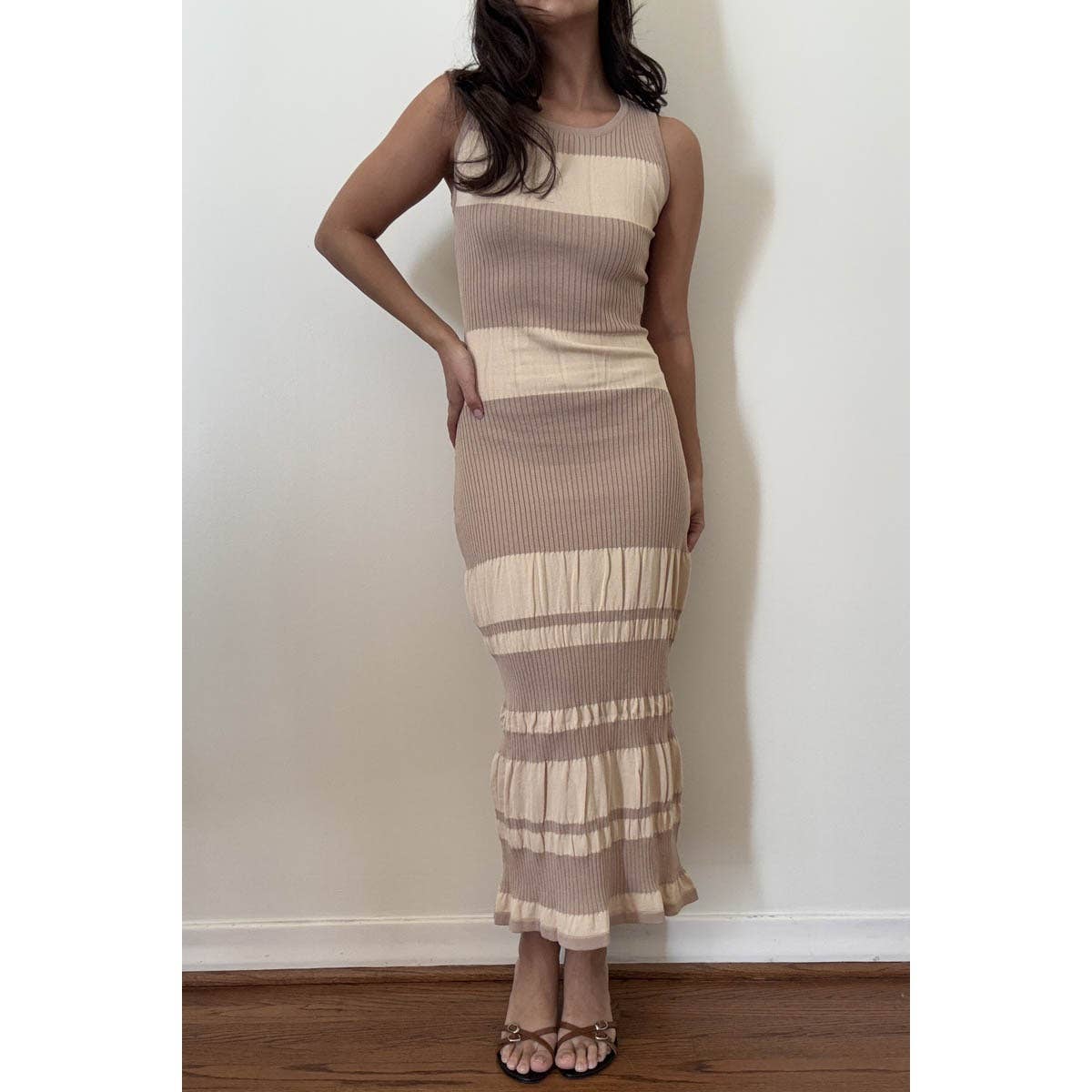 Knit Sleeveless Maxi Dress