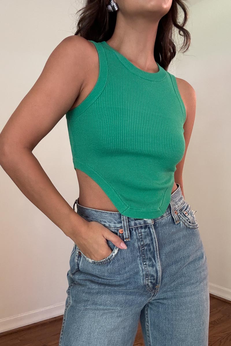 Knit Crop Top