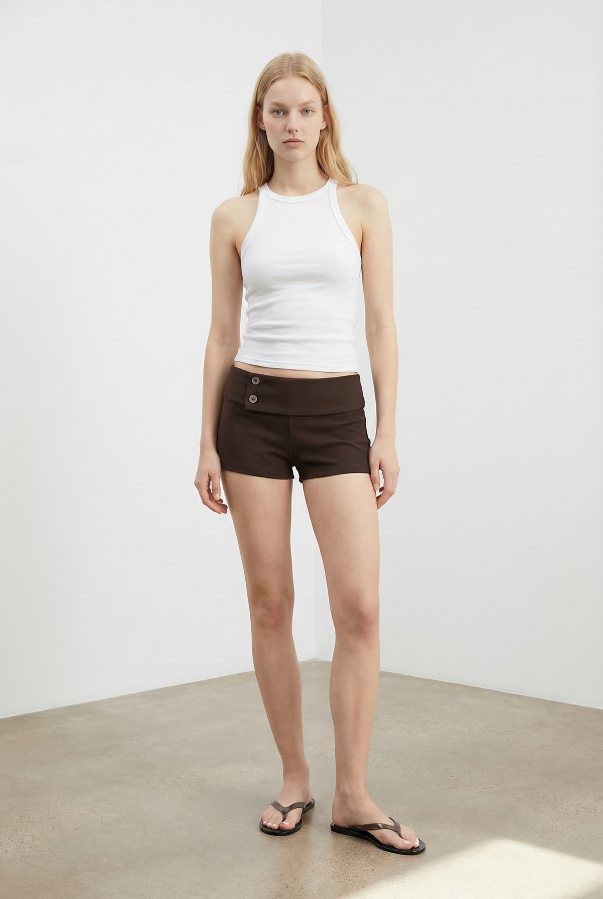 Fold Over Shorts