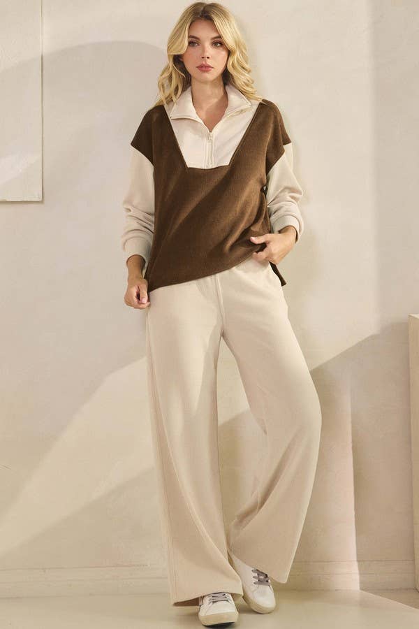 Brown/Ivory