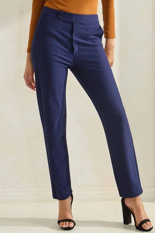 Women's Mid-Rise Ponte Pants
