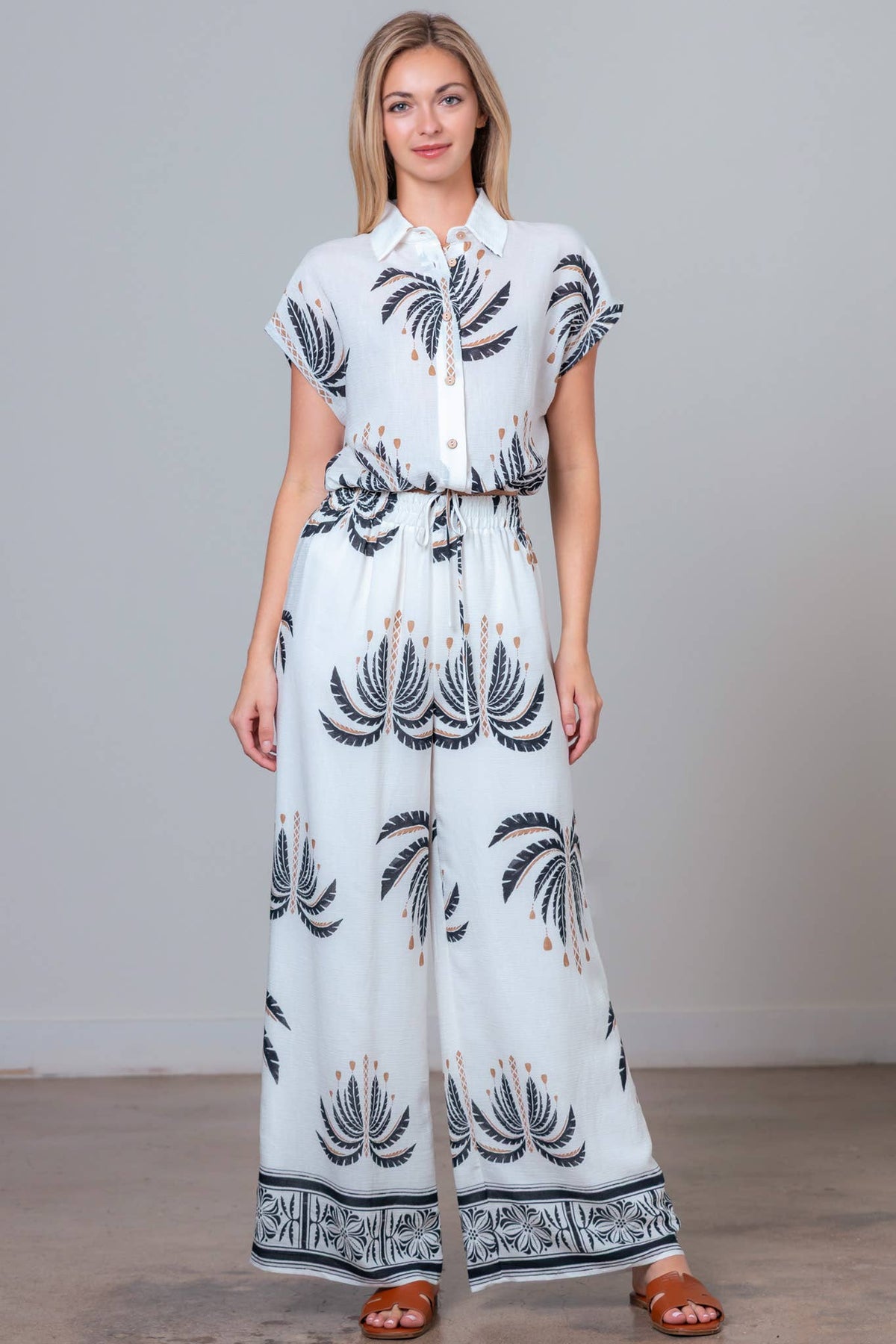 Ivory/Black Multi