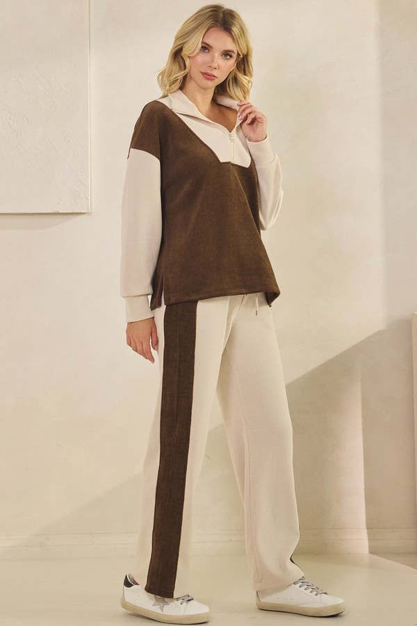 Brown/Ivory