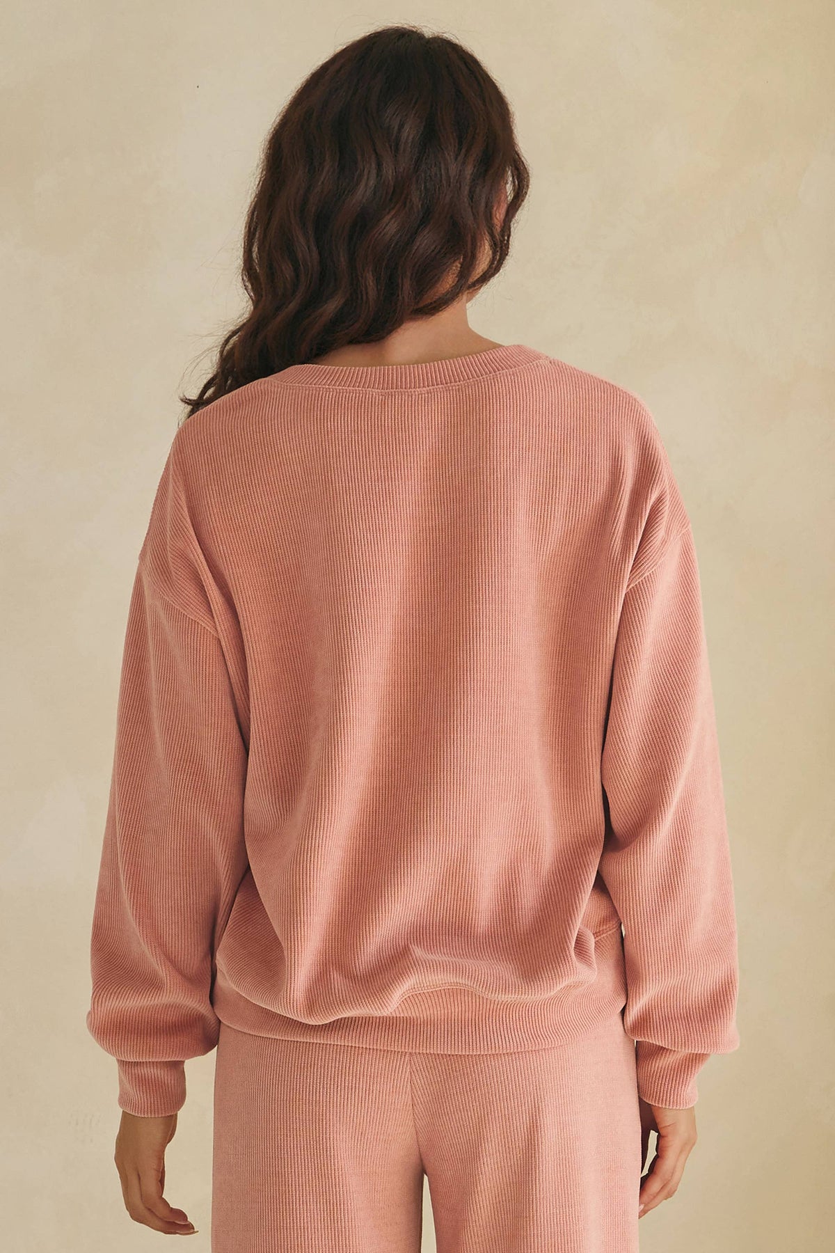 God Works Miracles Corduroy Pullover Graphic Sweatshirt