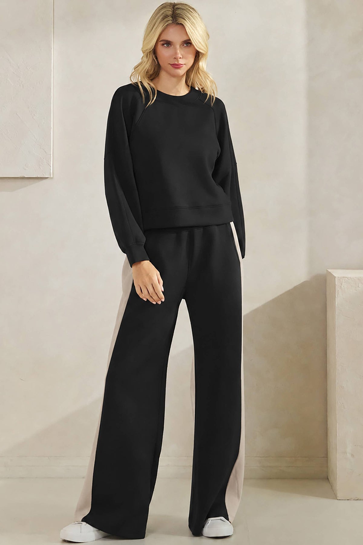 Black/Oatmeal